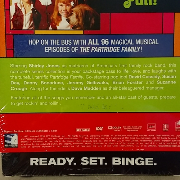 "The Partridge Family" Series DVD's - Picture 3 of 3